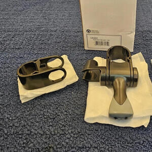 Open Box - Delta Faucet U6300 ADA Grab Bar Handshower Mount , Black, (no screws)